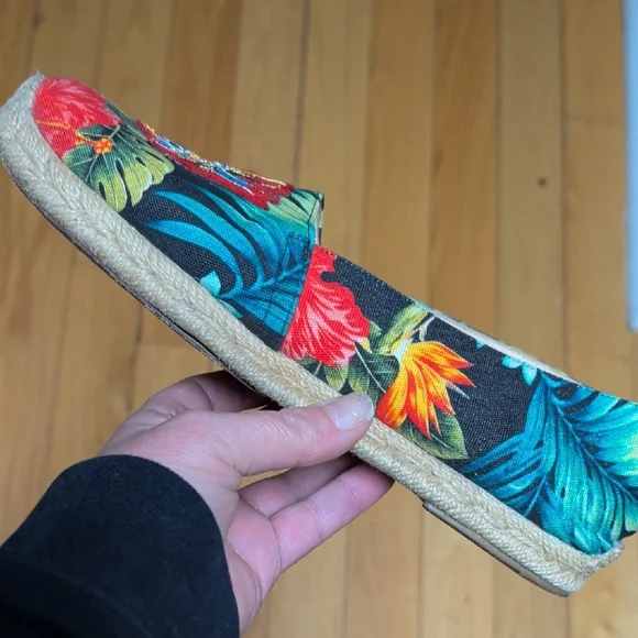 Christian Louboutin Multicolor Floral Espadrilles - Picture 11 of 12